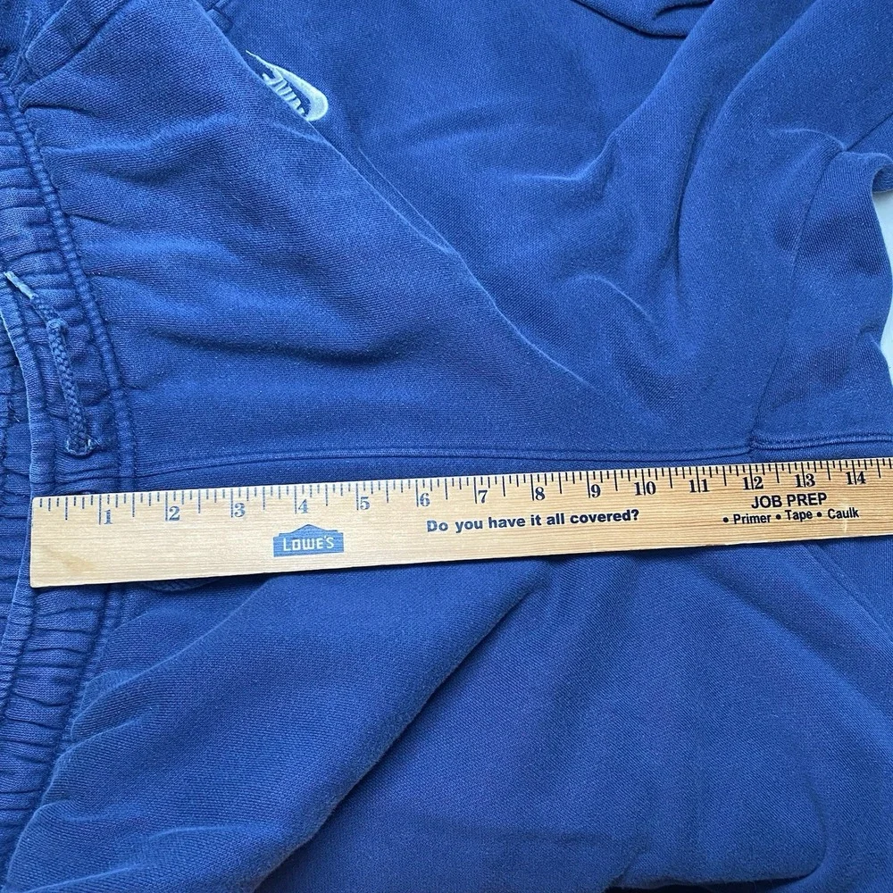 Y2K Nike Sweatpants XL (36x32) Baggy Wide Leg Faded Blue